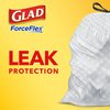 Glad ForceFlex 13 gal Tall Kitchen Bags Drawstring 90 pk, 90PK 78536